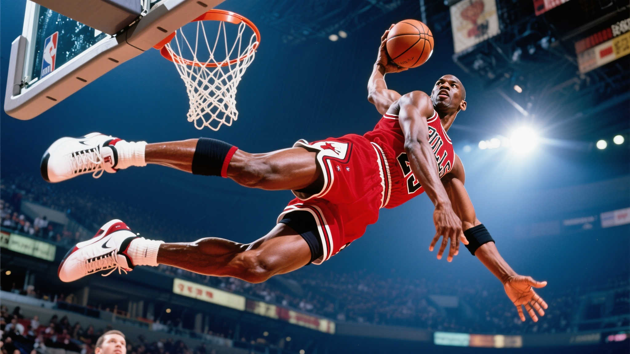 乔丹的滞空能力究竟有多惊人？